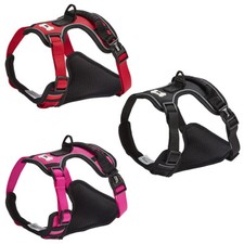 Bunty Adjustable Anti Pull Dog Harness, Back Handle - Small Medium Large & XL