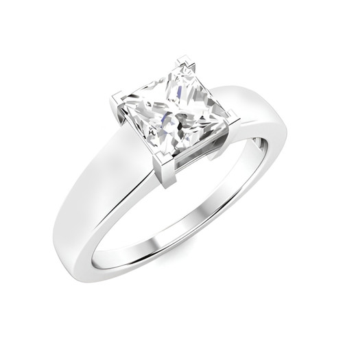 Diamond ring engagement band - diamond,