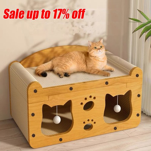 Large cat house scratcher - large,