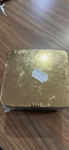 Gold silver rectangular - gold,