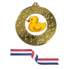 Rubber Duck Gold Silver Bronze