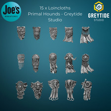 15 x Loincloths - Greytide