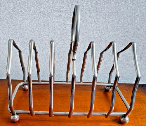 Vintage wire toast rack - wire,