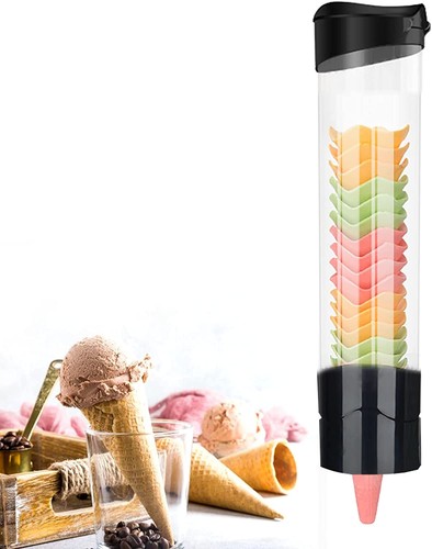 Ice cream cone - cone, dispenser
