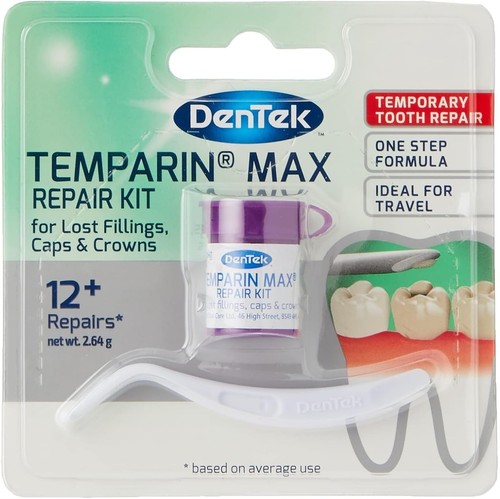 Dentek temporary dental cement - temporary,
