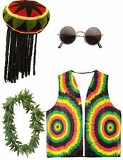 RASTA JAMAICAN BOB MARLEY HAT