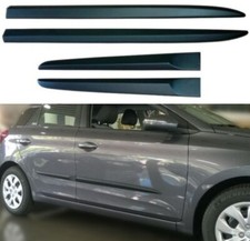 Side Protection Mouldings Rubbing Strips Door Protectors Fits HYUNDAI i20 MK2