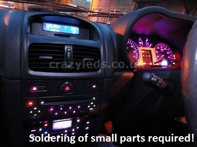 Fits clio mk2 - full, led