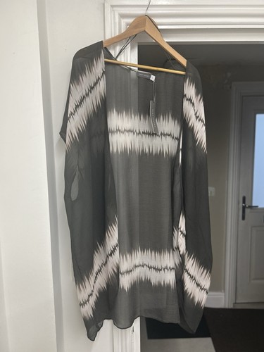 Mint velvet grey cream sheer - grey/,