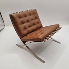 Interior Design Miniature Chair 1:6 Mies Van Der Rohe Barcelona Chair
