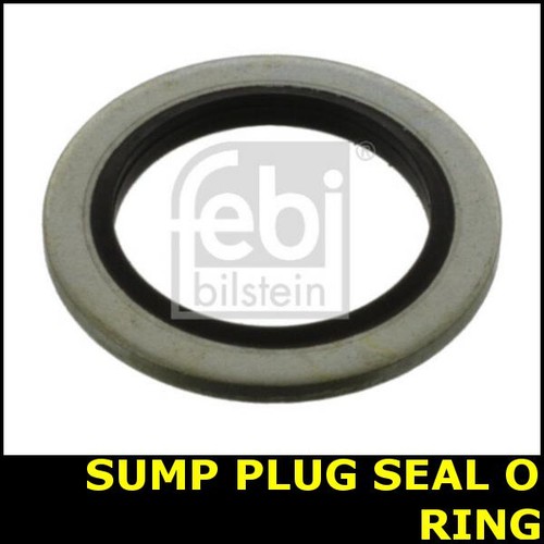 Oil sump plug seal - oil, o