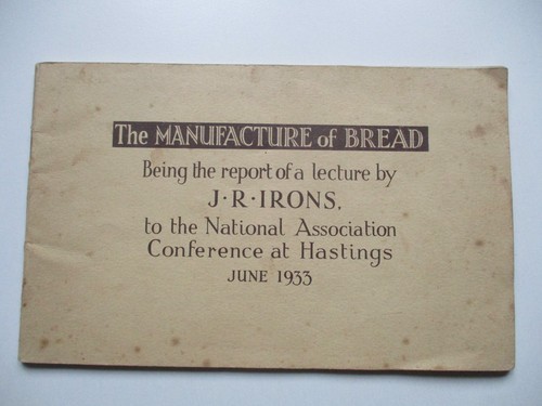 Bread manufacture irons - bread,