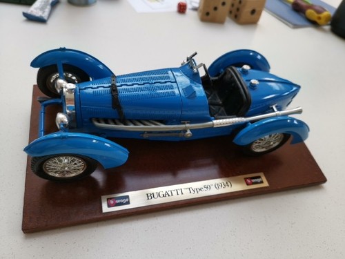 Vntage bburago bugatti type - bburago,