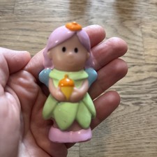 ELC Happyland happy family  Figure Fairy holding and acorn 