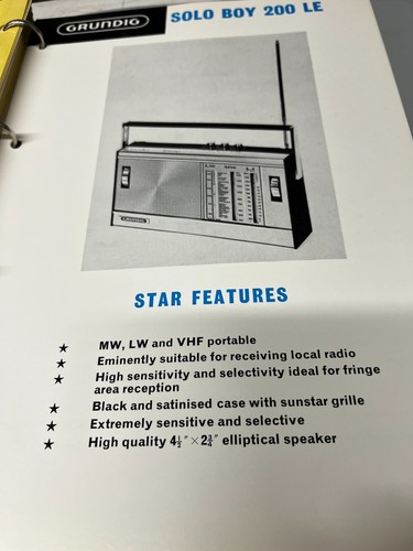 Grundig solo boy 200 - boy,