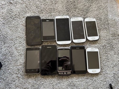 Job lot x10 phones - job,