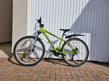 Schwinn Mountain Bike, yellow, front suspension, 27.5 wheel, Shimano 3x9 gears
