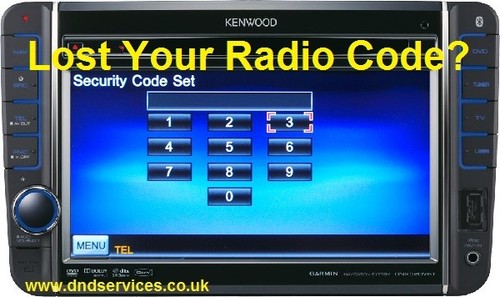 Jvc kenwood radio code decode - code,
