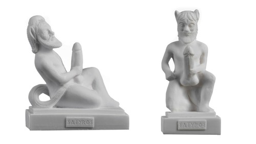 Set satyr greek roman - set,