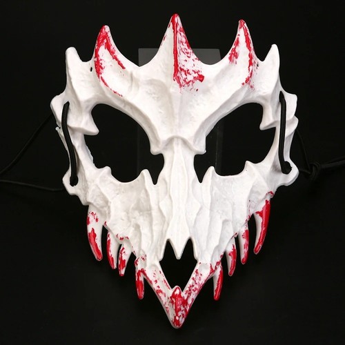 Half face mask dragon - half-face,
