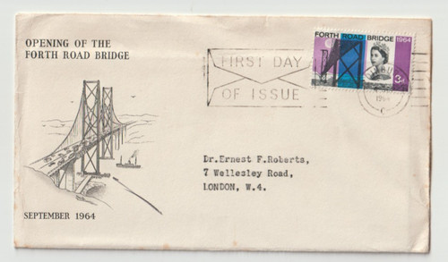 1964 fdc forth - uk, gb