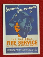 WARTIME THEMED POSTCARD  THE