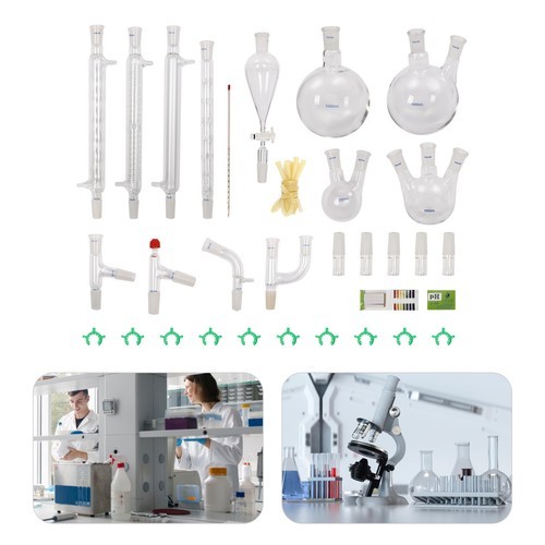 32pcs distillation glassware - 32pcs,