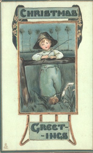 Christmas greetings dutch boy - christmas, greetings,