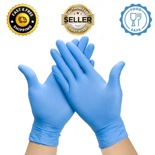 100 blue disposable nitrile - disposable,