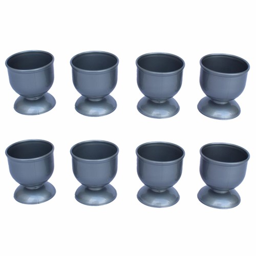 Silver egg cup holder - silver,