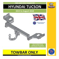 Towbar swan neck for hyundai - towbar,