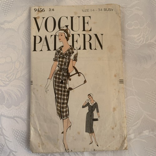 Vogue pattern 9456 dress - vogue,