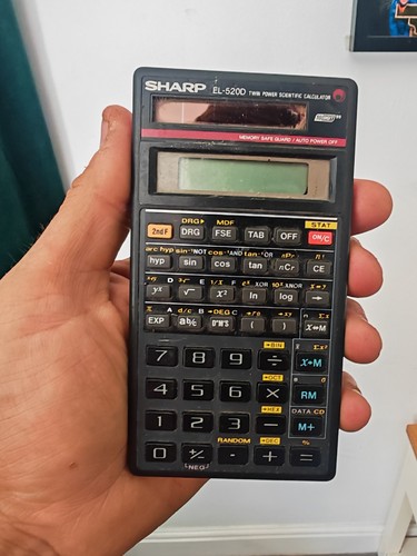 Vintage retro sharp 520d - vintage,