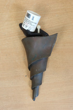 David Hunt Spiral Wall Light Pewter Sconce Base for Glass Shade