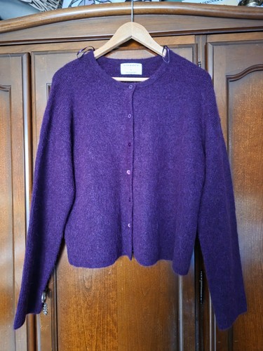 Aubergine wool blend - wool,