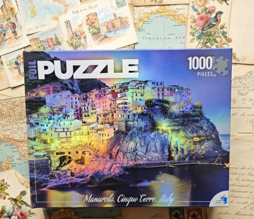 1000 piece foil jigsaw puzzle - foil,