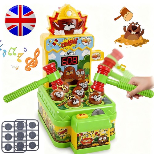 Whack game with mole - mole, kid