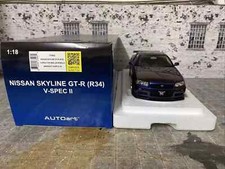 1:18 autoart nissan skyline r34 gtr v-spec II BBS LM wheels midnight purple III