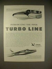 1966 Piper Turbo Aztec C, Twin