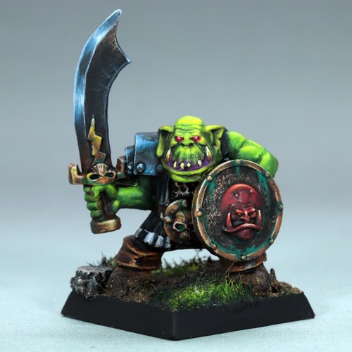 Painted orc warrior - orc, classic