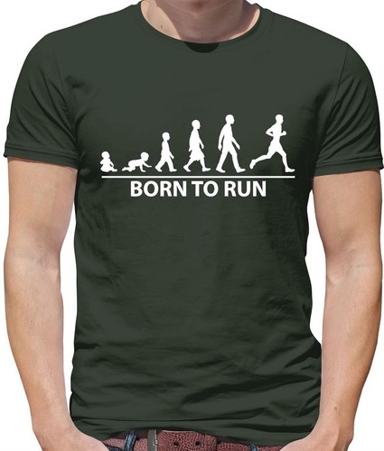Born run mens shirt - run, t-shirt