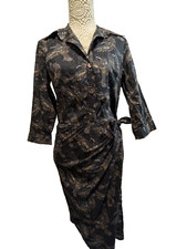 Bombshell Katya Wildman Liberty Art Print bird 100% Cotton Confident Dress 10