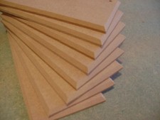 Pack of 18 plaques 8" x 4" MDF