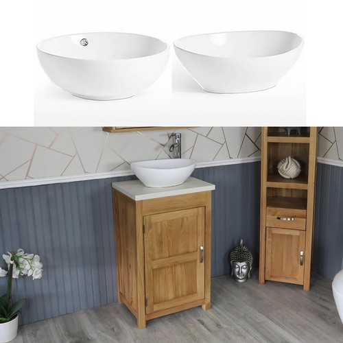 Solid oak bathroom vanity - solid,