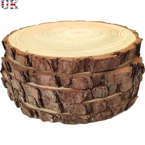 26cm wooden log slices - wooden,