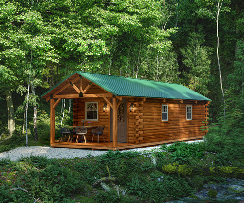 Log cabin kit - kit, 20'