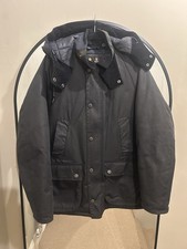 Navy Barbour Winter Bedale