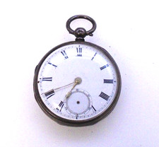 ANTIQUE Sterling Silver " W