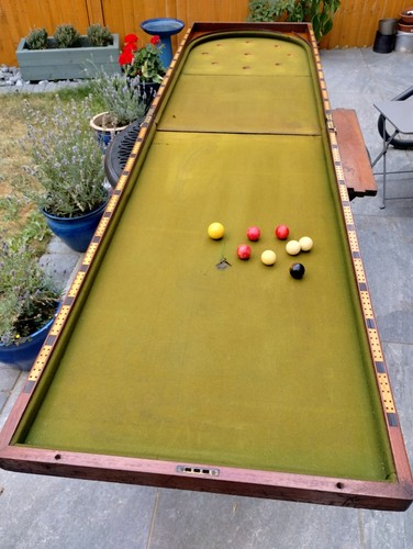 Antique bagatelle table - ,