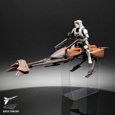 Star Wars Speeder Bike | Display Stand for Hasbro POTF Toys | GHOST STANDS®